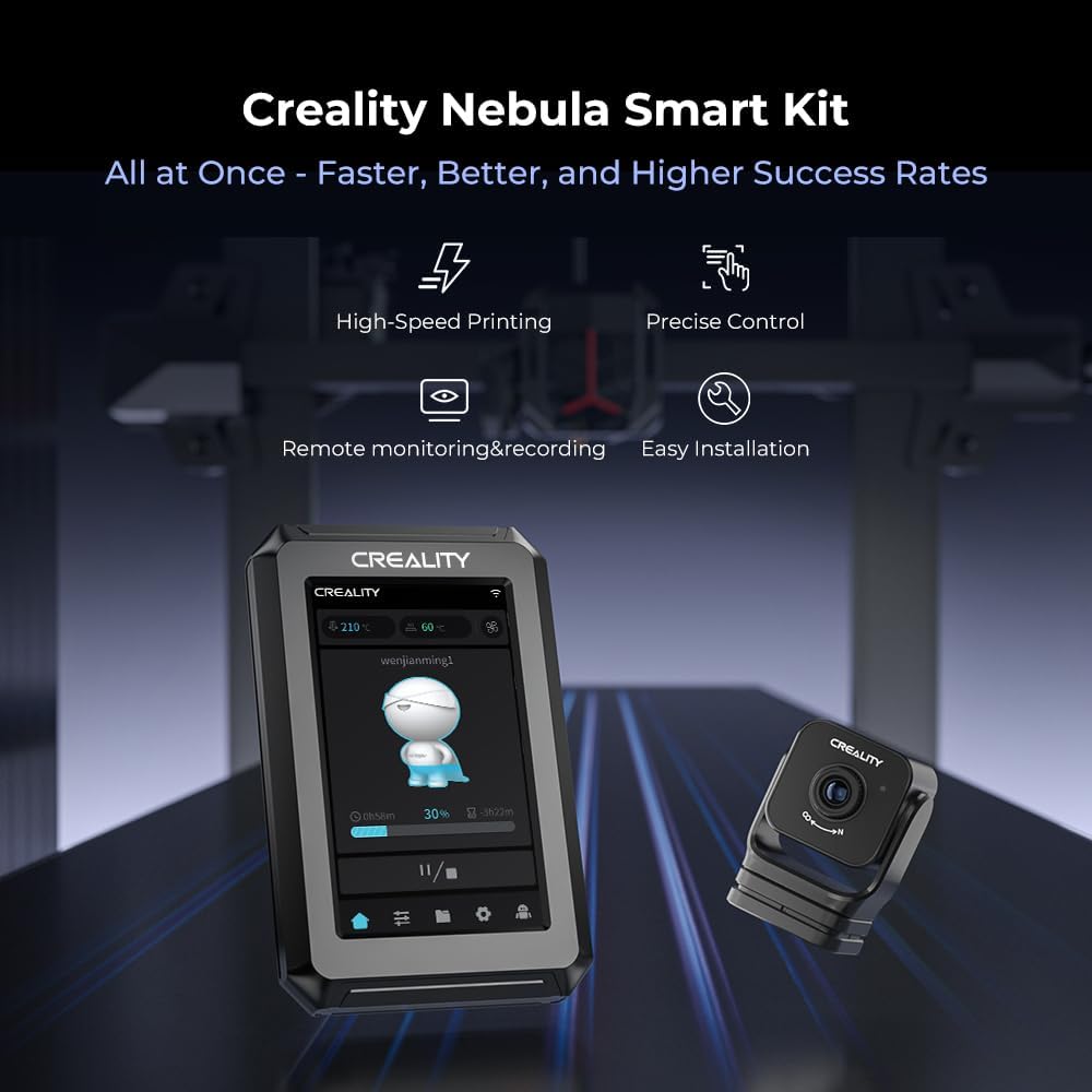 Creality Nebula Smart Kit 3Dプリンター用 Amazon.co.jp: 公式 星雲スマートキット 創造性 高速印刷 星雲パッド